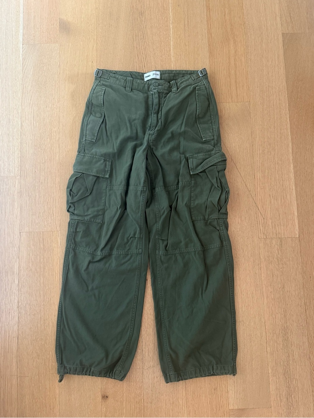 Aritzia TNA Olive Green Cargo Pants